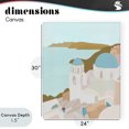 thumbnail image 4 of Stupell Industries Coastal Coastal Santorini Vibes Canvas Art, 24 x 30, by Anna Quach, 4 of 8