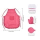thumbnail image 5 of Juego de chef para niños, juegos para hornear para niños con delantal Gorro de chef Disfraz de chef Vestir Traje de chef para niñas de 2 3 4 5 6 7 8 años Rellenos de calcetines XianweiShao 9024715968784, 5 of 5