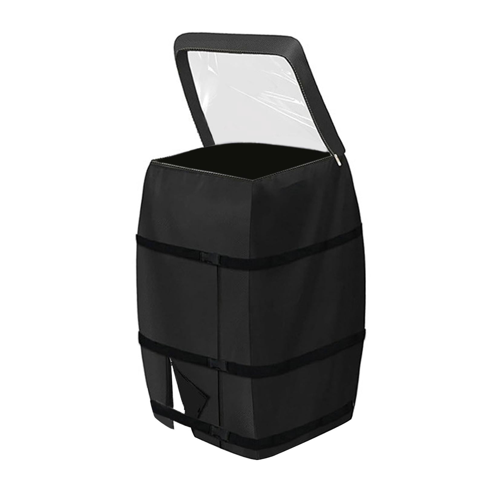 kesoto Tubs Insulated Pump Cover, Accessories, with Transparent Lid 600D Polyester Dustproof for Winter Home