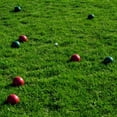 thumbnail image 4 of Hey! Play! Ensemble de Boules de Pétanque - Jeu de Pétanque Familial Extérieur Réglementé pour Cour Arrière, Pelouse, Plage et Plus - Boules Rouges et Vertes, Palli, 4 of 5