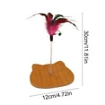 thumbnail image 3 of Cat Teaser Toy Oscillating Spring With Suction Cup And Bell For Indoor Cats Multicolor Wooden Material 11.8X4.7 Inch, 3 of 6