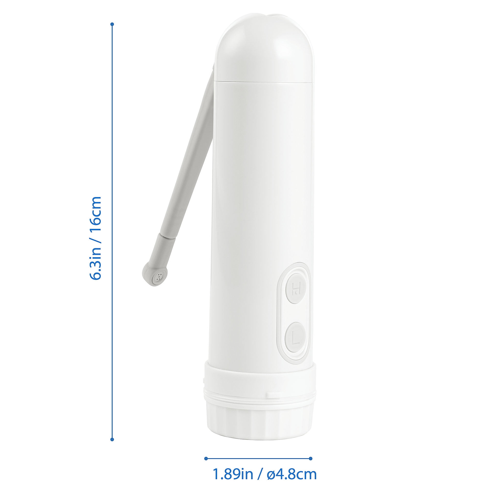 Ozark Trail Handheld Personal Bidet, Waterproof, 4.9 fl.oz Reservoir, White