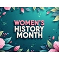 thumbnail image 4 of LUUFILx Women's History Month Celebration Banner Colorful Event Backdrop Background Wall Decors Party Supplies Photography Props Festival Decorations, 4 of 8
