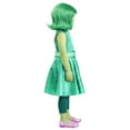 thumbnail image 6 of Girl's Toddler Disney and Pixar Inside Out Disgust Costume, 6 of 7