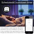 thumbnail image 4 of Peggybuy Smart Life Roller Shutter Blinds Motor WiFi Curtain Switch Module with Remote, 4 of 8