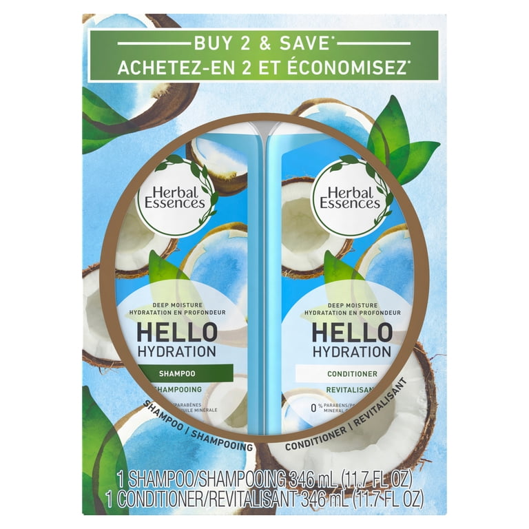 Herbal Essences Hello Hydration Shampoo & Conditioner Set, for All