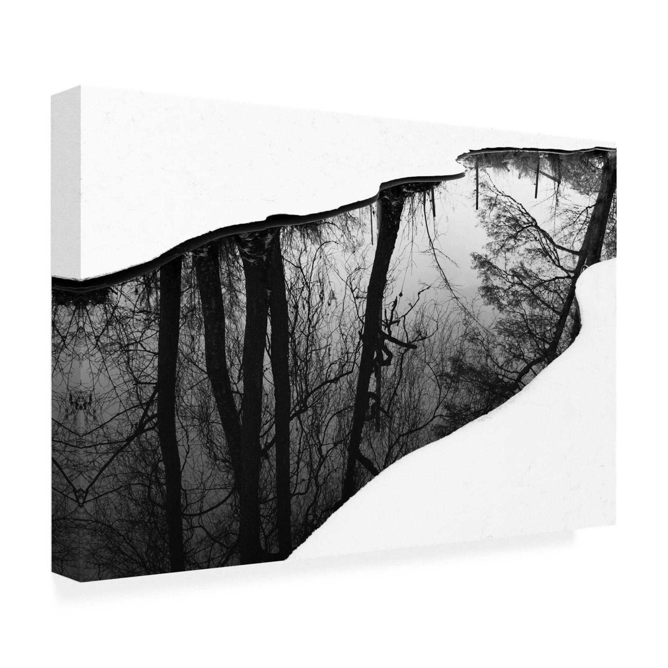 Canvas Wall Art - Leif Westling 'Riverside' Wall Art for Living Room, Bedroom, or Office Décor by Trademark Fine Art - 32 x 22 Inches