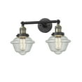 thumbnail image 1 of Innovations 2-LT LED Small Oxford 17" Bathroom Fixture - Black Antique Brass - 208-BAB-G534-LED, 1 of 1