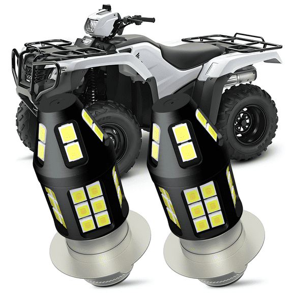 For Honda Foreman 400 450 1997 1998-2004 LED Headlight Kit H6M 6000K White Bulbs