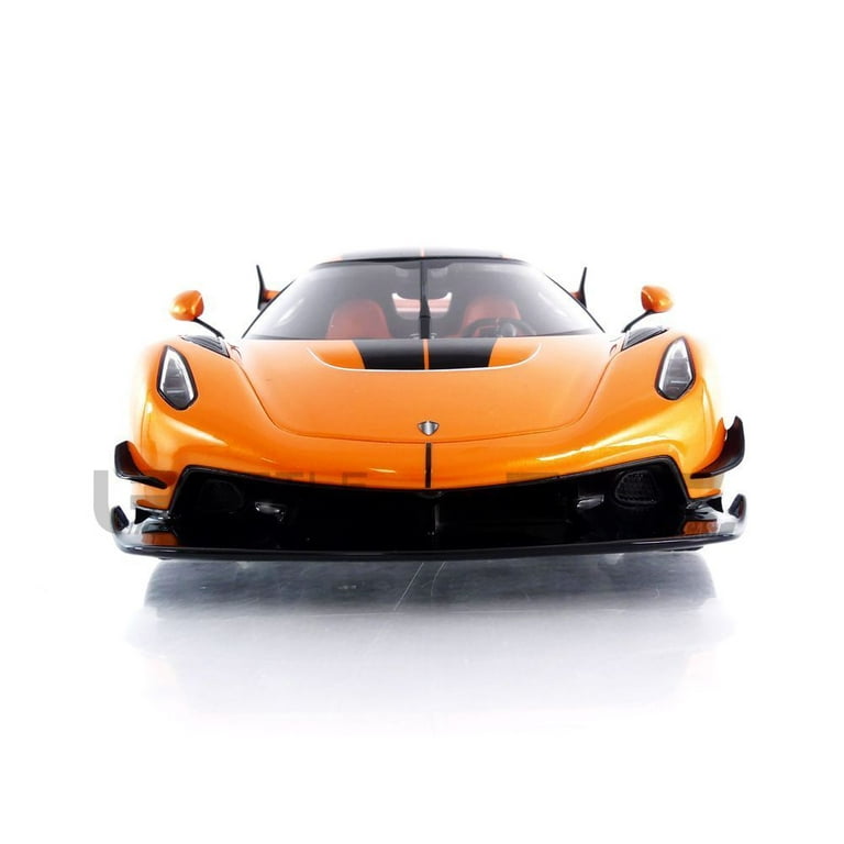 Koenigsegg Jesko Attack Orange Metallic with Black Stripes 1