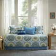 thumbnail image 2 of Cotton Bedding Set 6 Piece Reversible Daybed Cover Set Blue Daybed,Comforter Set, 2 of 7