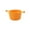 Orange, variant on Dongrere Woven Round Storage Basket with Handles, Desktop Small Bin, Storage Organizer for Bathroom Living Room Bedroom Use, 6.6x4.7 Inch, Orange