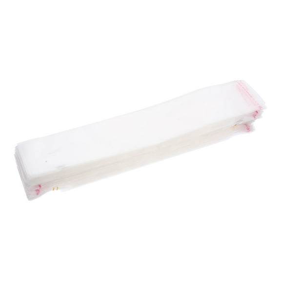 FOLOYORI Clear Bags for Packaging Self-Adhesive Bag Transparent 500Pcs
