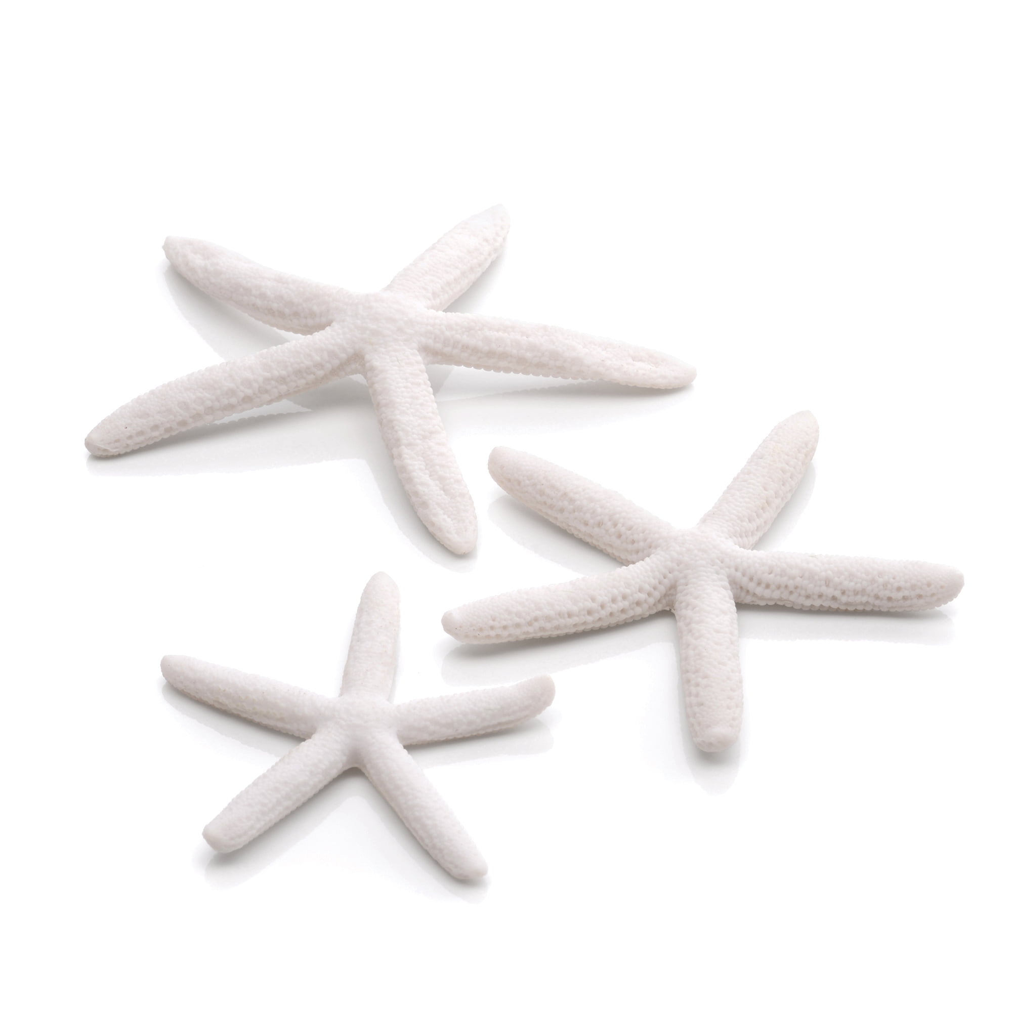 biOrb Aquarium Decor Starfish Set of 3, Ceramic, White