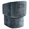 thumbnail image 6 of Side Dining Chair Armchair, Blue, Fabric, Bar Pub Cafe Bistro Dining Kitchen Hospitality Restaurant, Modern Contemporary, HB37292, 6 of 10