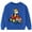 Blue 02, variant on Toddler Boys Sweatshirt Long Sleeve Boys Tractor/Truck Printed Sweatshirt Kids Crewneck Pullover Tops 3-6T