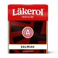 thumbnail image 3 of Lakerol Swedish Salmiak Salty Licorice Sugar Free Candy Drops – 23g FROM SWEDEN, 3 of 5