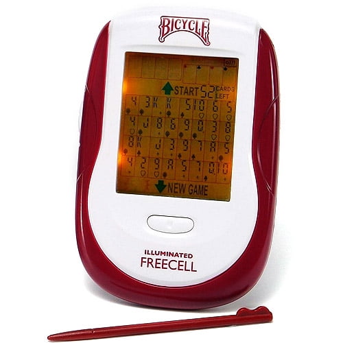 Techno Source Bicycle Freecell Solitaire Game, Illuminated TouchScreen