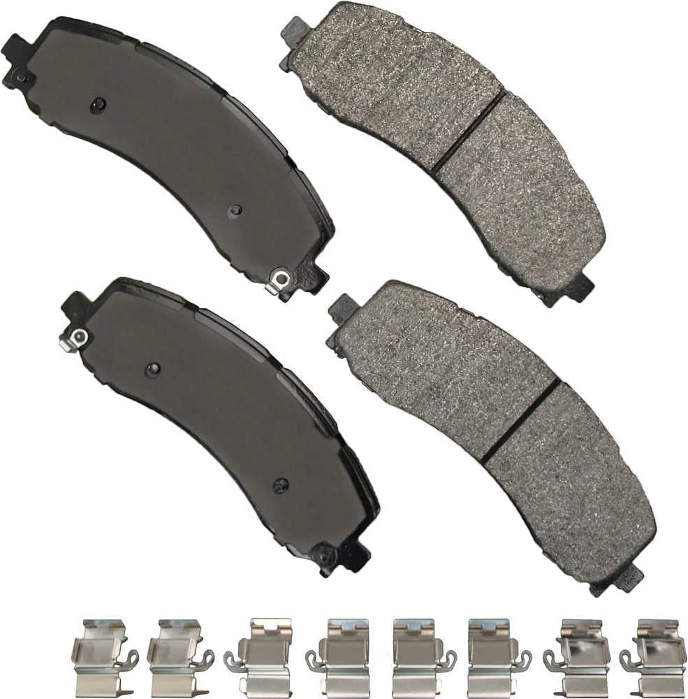 Akebono SDF2225 Severe Duty Ultra Premium Disc Brake Pad Kit