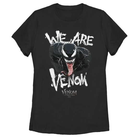 Women's Marvel Venom: Let There be Carnage We Are Venom Antihero Graphic Tee Black 2X Large