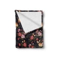 thumbnail image 2 of Watercolor Soft Flannel Fleece Blanket, Victorian Romantic Garden with Blossoming Roses Vintage Growth Soulful Bouquet, Cozy Plush for Indoor and Outdoor Use, 70" x 90", Multicolor, by Ambesonne, 2 of 6