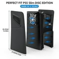thumbnail image 4 of Panel protector para PlayStation 5 Slim Disc Edition, placa frontal con rejillas de ventilación, cubierta protectora antipolvo y antiarañazos para PS5 Slim, carcasa de repuesto de ABS, 4 of 6