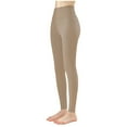 thumbnail image 3 of Roncen Women's Thermal Leggings, Slim Fit Warm Winter Tights, Solid Color Base Layer Pants for Cold Weather, 3 of 6