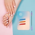 thumbnail image 2 of 1 Set Portable Square Nail Art Palette Multicolor, 2 of 7