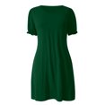 thumbnail image 4 of Elegante traje con falda larga: escote cuadrado, bolsillos laterales, vestido formal para bodas y fiestas., 4 of 4