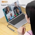 thumbnail image 2 of USB C Laptop Docking Station, 3-In-1 Type C Hub, with USB2.0,PD 87W, 2 of 5