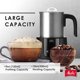 thumbnail image 5 of Espumador de leche Melitta Montalatte | Espumador eléctrico de nanoespuma caliente y fría | Calentador de leche vegano | Máquina para hacer chocolate caliente de terciopelo | Espumador de leche con in, 5 of 5