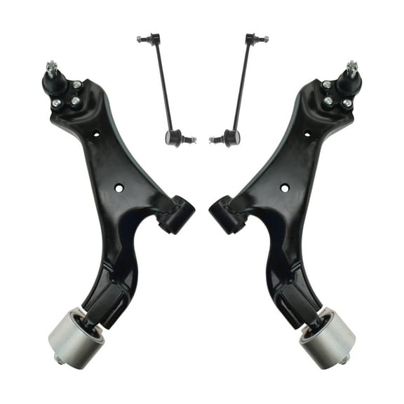 TRQ 4 pc Suspension Kit Control Arms with Ball Joints Sway Bar Links PSA63596 Fits select: 2008-2010 SATURN VUE, 2012-2015 CHEVROLET CAPTIVA
