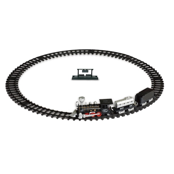 Vintage niños pista tren pequeño juguete luz eléctrica música tren simulación clásico tren de potencia modelo tholdsy WJ3250-02B