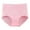 Pink, variant on SHUNSUI Women Solid High Waist Plus Size Underwear ï¼enstrual Pants Pure Underwear Menstrual Underwear after Birth Belly Tucking Panties Women Underwear Briefs Women Silk Bikini Panties Ladies
