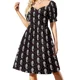 thumbnail image 3 of Cabina telefónica en el Reino Unido Inglaterra Vestido de manga corta Vestido para mujer Vestido largo mujer verano, 3 of 7