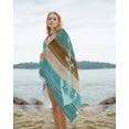 thumbnail image 2 of Blue Teal Brown Beach Towels Oversized Super Absorbent, Anchor Nautical Coastal Ocean Wooden Lightweight Bath Towel Quick Dry Sets For Bathroom/Pool/Rv Camping/Beach Play/Gym Room/Picnic 30"x60", 2 of 8