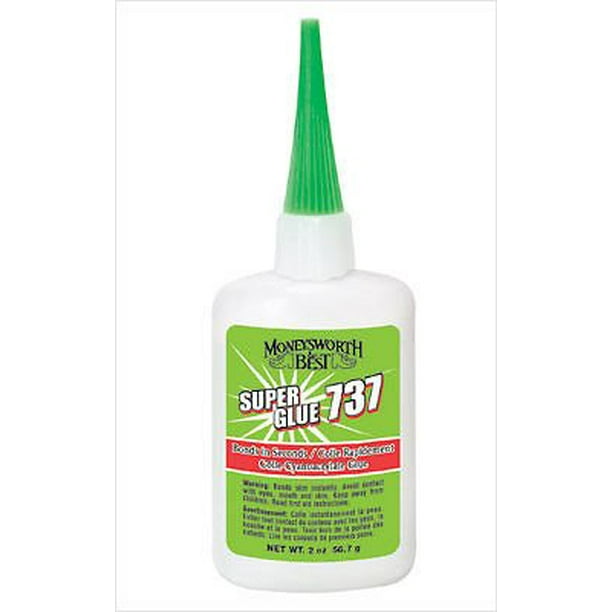Moneysworth & Best 737 Super Glue 2 Ounce Adhesive - Walmart.com