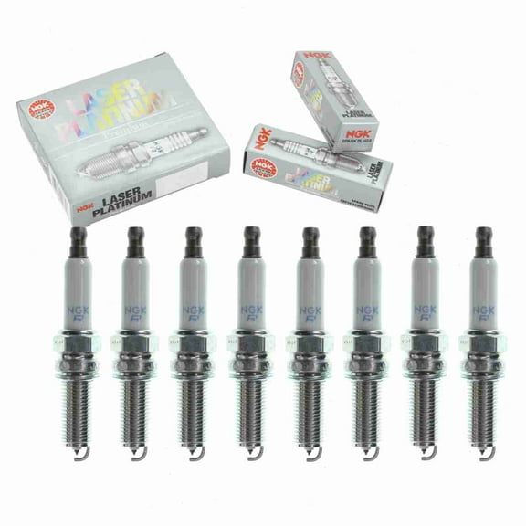 8 pc NGK 4288 Laser Platinum Spark Plugs for 07V905600A 7019 9408 A 004 159 49 03 LDKRTPP YR7MPP33 Ignition Wire Secondary Fits select: 2006-2011 MERCEDES-BENZ E, 2006-2012 MERCEDES-BENZ C