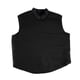 thumbnail image 5 of Campo de chaleco para el entrenador de esgrima Guardia negra uniforme de cercado con chaqueta sin mangas L, 5 of 8