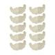 thumbnail image 5 of Paquete de 2-6 10 Uds. Parche para el pecho adhesivo Invisible transpirable cubierta reafirmante para sujetador para mujer 2 piezas, 5 of 7