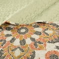 thumbnail image 2 of 3pc Reversible Microfiber Embossed Quilt Bedding Set With Shams by Somerset Home, 2 of 3