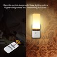 thumbnail image 4 of CN Plug 220V Lámpara LED de luz nocturna inteligente de 3 colores con control remoto para el dormitorio del hogar, 4 of 8