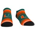 thumbnail image 3 of Unisex Rock Em Socks Miami Hurricanes Super Fan Five-Pack Low-Cut Socks Set, 3 of 6