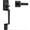 Black, variant on Klamerit Modern Front Door Handle Black
