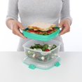 thumbnail image 4 of wqlpp-TO GO Salad + Sandwich Boîte à Lunch / Conteneur de Stockage Alimentaire 1,65 Litre avec Compartiments / Sans BPA / Couleurs Assorties, 4 of 4