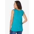 thumbnail image 2 of Woman Within Plus Size Perfect Scoopneck Tank (Petite Available), 2 of 6