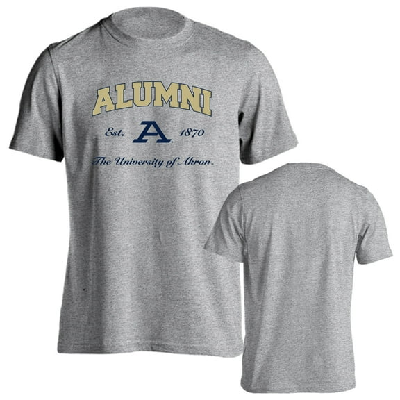 University of Akron Zips Alumni Proud Graduate Short Sleeve T-Shirt