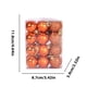 thumbnail image 2 of XUNRYAN - Juego de 24 bolas brillantes para árbol de Navidad, decoración para fiestas, 1,18 pulgadas, bolas colgantes de purpurina, adorno para el hogar, cumpleaños y Navidad, 2 of 4