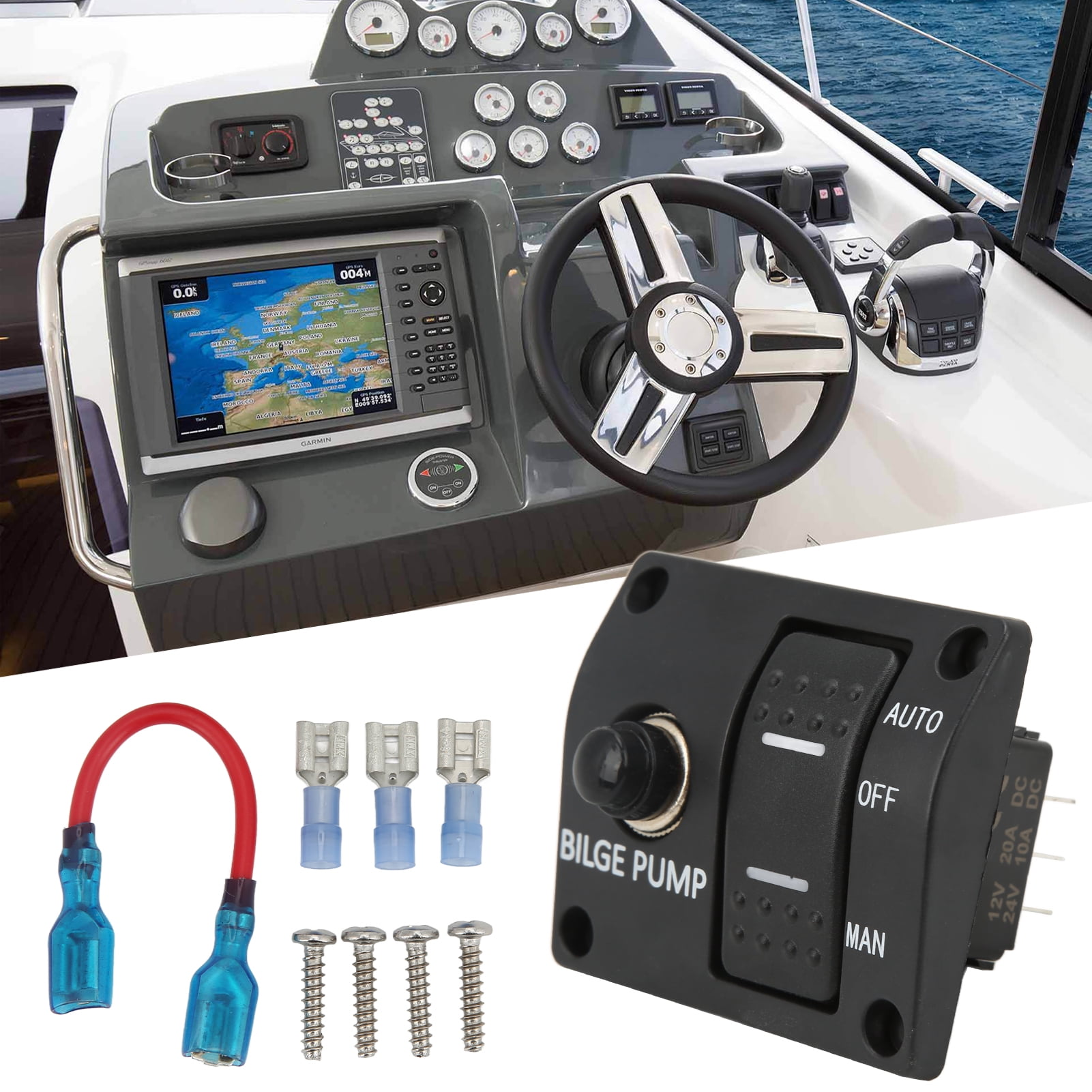Rmuntfa Bilge Pump Switches | Bilge Pump Submersible Boat Automatic Rmuntfa Bilge Pump Switches | Bilge Pump Submersible Boat Automatic