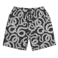 thumbnail image 5 of Goofa Snake Printed Mens Swim Trunks Summer Quick Dry Short Beach Swimwear Bathing Suits-3X-Large, 5 of 9